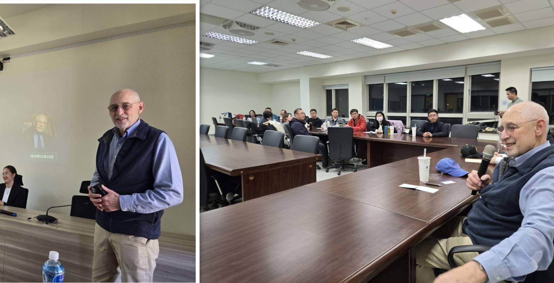 Professor Andrew Nathan shares his academic experience and offers commentary on student presentations